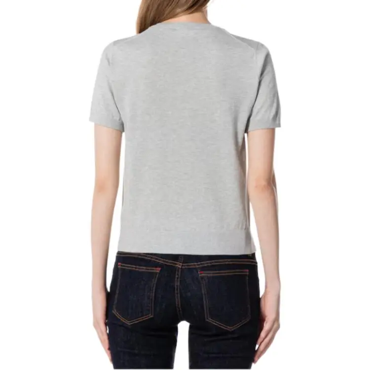 LACOSTE T Shirts Women's Gray-4