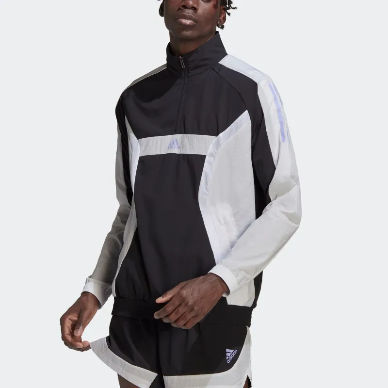 Adidas AEROREADY TRAINING 14 Jacket Men's Black/Dot Gray-1