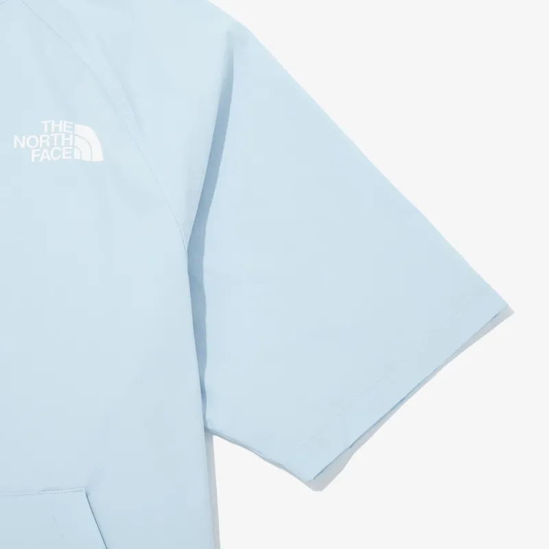 THE NORTH FACE ICE RUN S/S HOOD ANORAK Jackets & Coats Unisex Light Blue-3