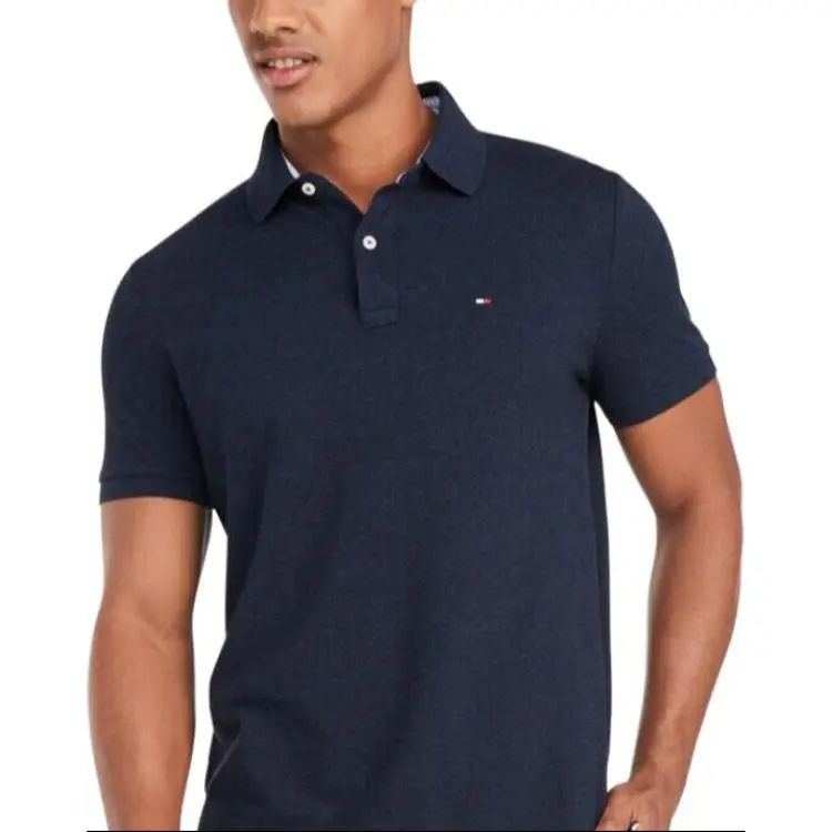 Tommy Hilfiger Polo Shirt Men's Dark Blue-3