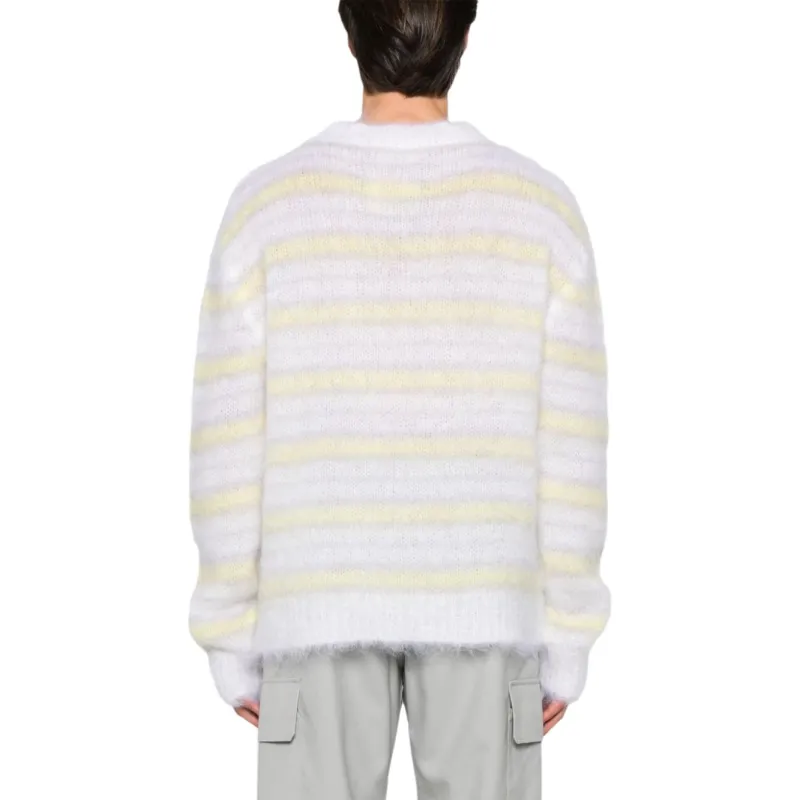 MARNI Striped Crewneck Jumper-1