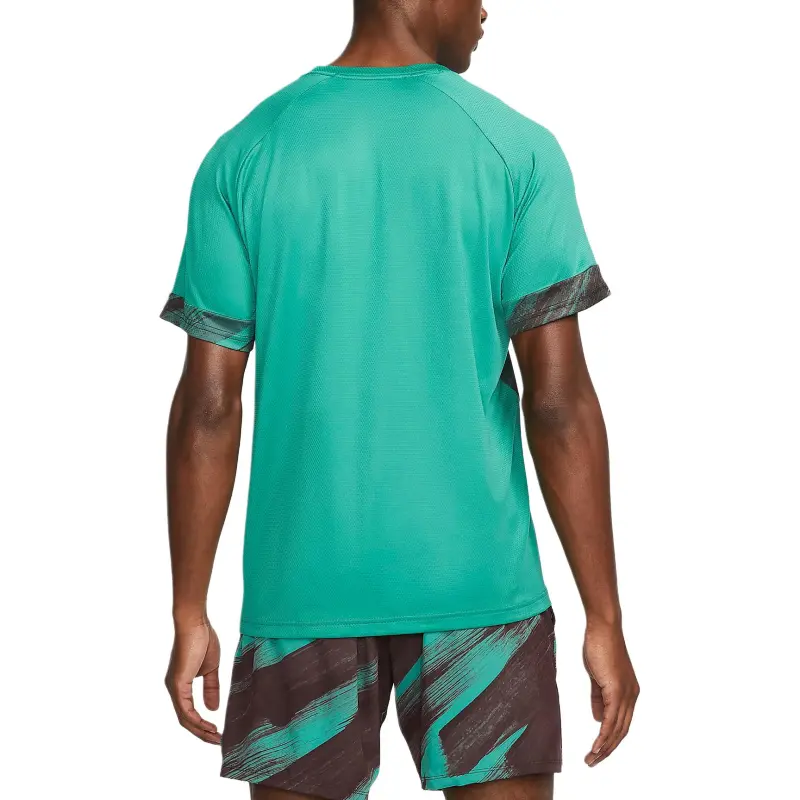Nike Dri-FIT Sport T-Shirt Unisex Noise Green/Noise Green/Full Orange-1