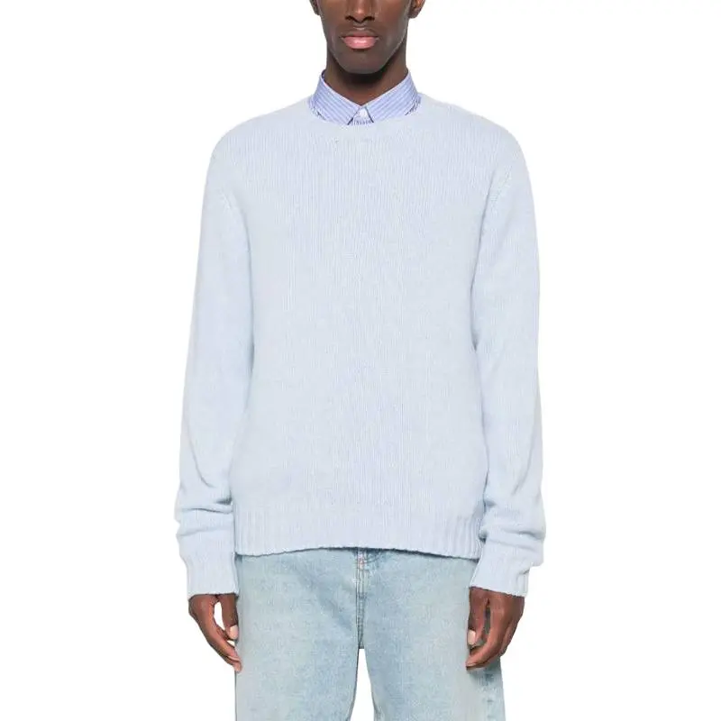 PALM ANGELS Curved logo Wool blend Jumper-2