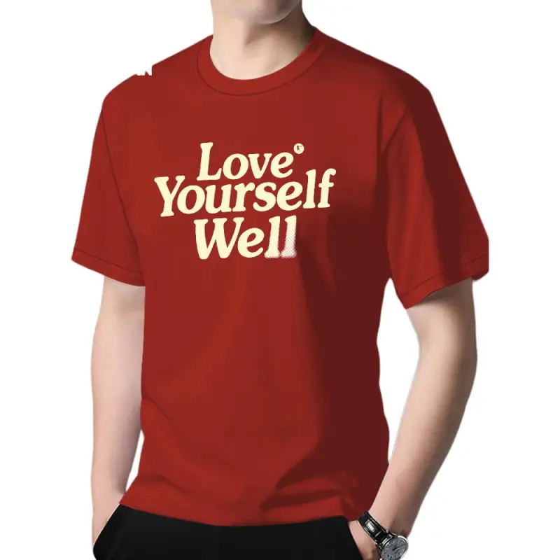 QIAODAN T Shirt Men's Terracotta Glaze Color-3