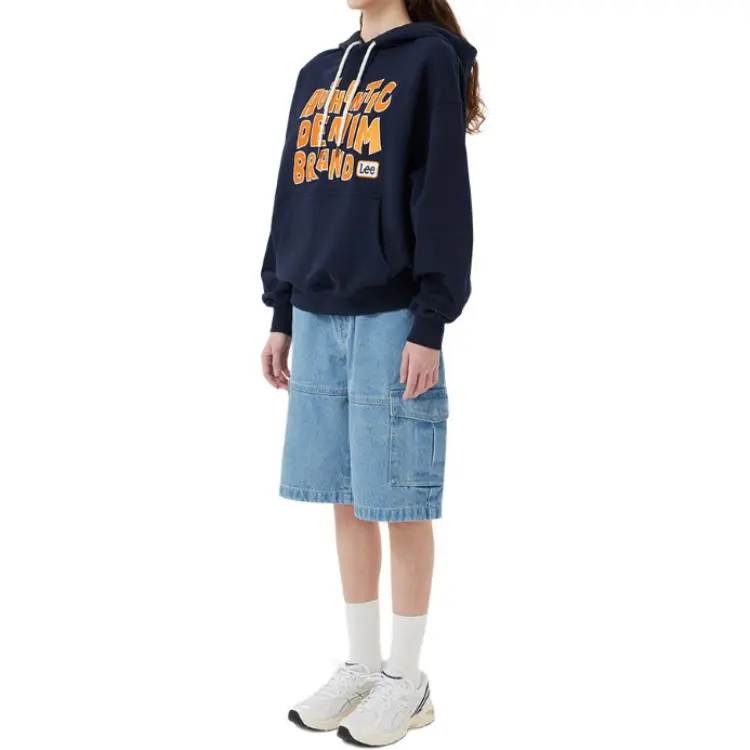 Lee Denim Shorts Women's Blue-4