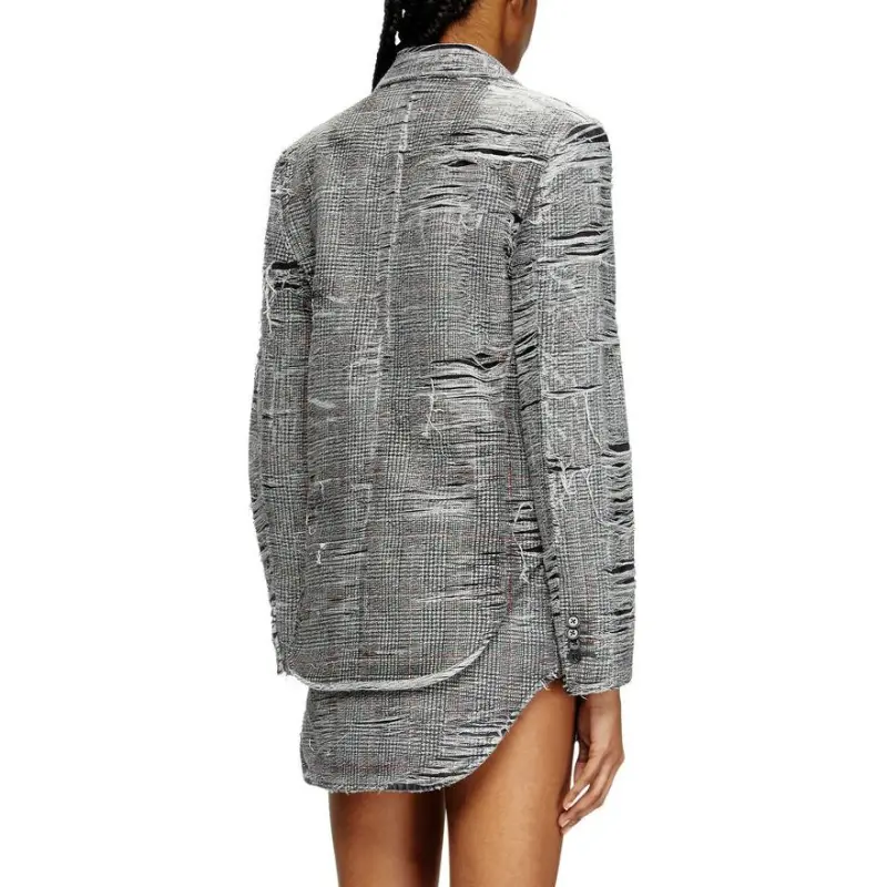 DIESEL De Phonix Fsg Distressed Blazer-2