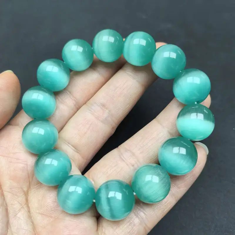 Gifts Glass Cat Eye Bracelets Unisex-7