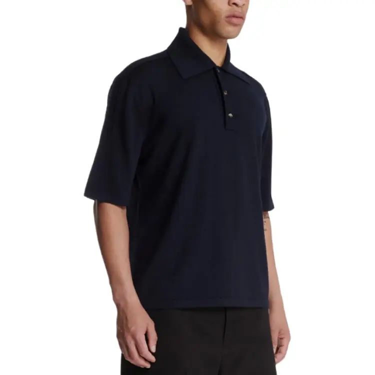Bottega Veneta Polo Shirt Men's Blue-3