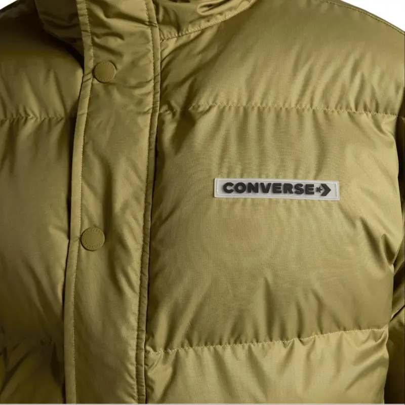 Converse Super Puffy Jacket Men's Yellow-5