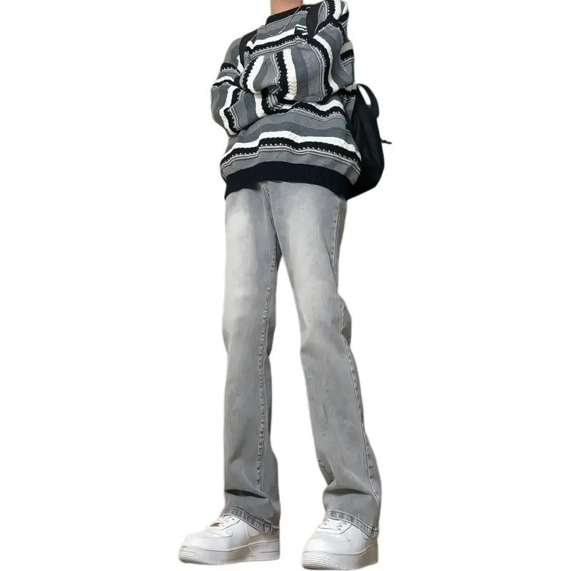 NHZN Jeans Unisex Gray-1