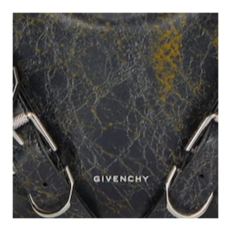 Givenchy Voyou Vintage Crackle Calfskin Shoulder Bag, Crossbody Bag Small Size Men's-4