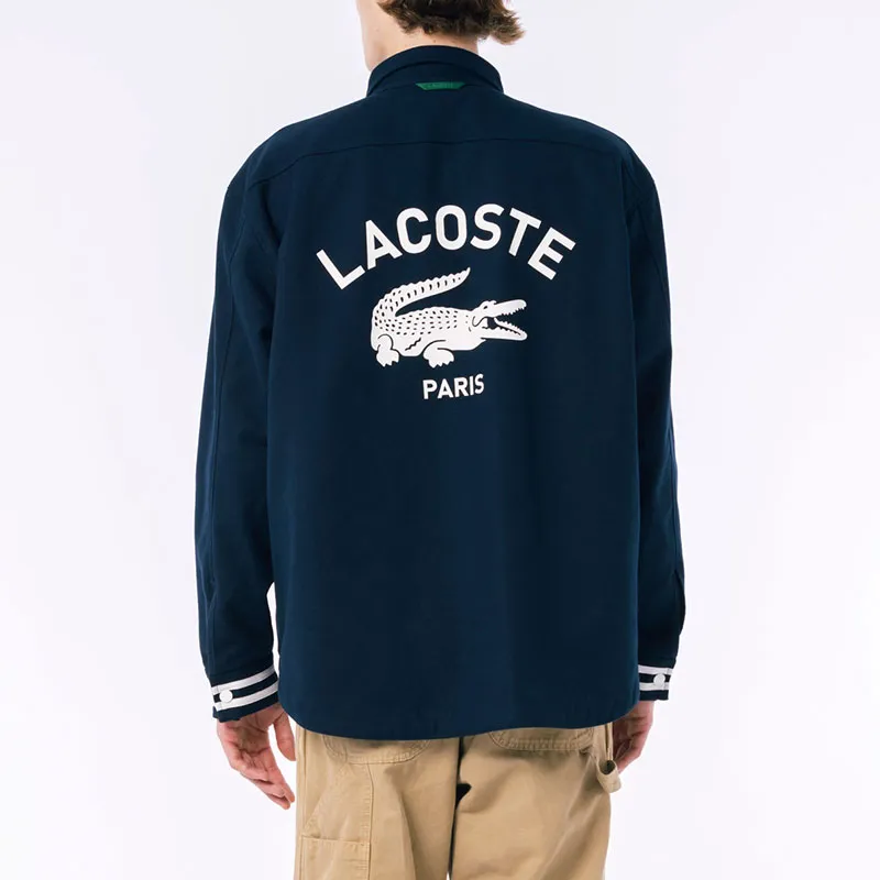 LACOSTE Jackets & Coats Men's Marine Blue-7