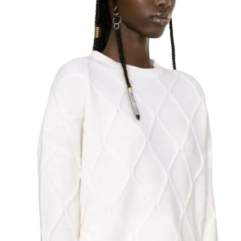 Valentino Cashmere Sweaters Women's White-4