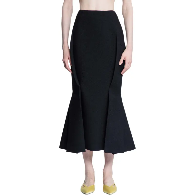 PRADA Casual Long Skirts Women's Black-2