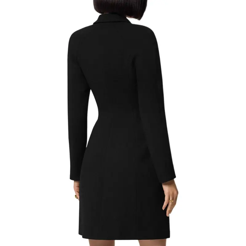 VERSACE Medusa Button Long Sleeved Coat-3