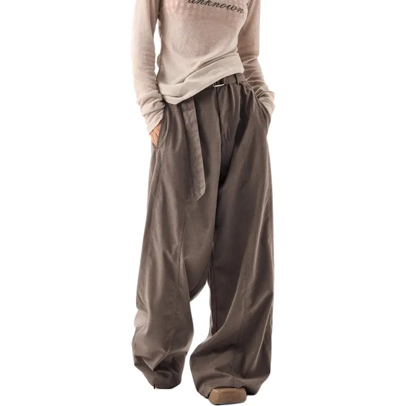 TESTUNG Suit Trouser Men's Brown And Coffee-2