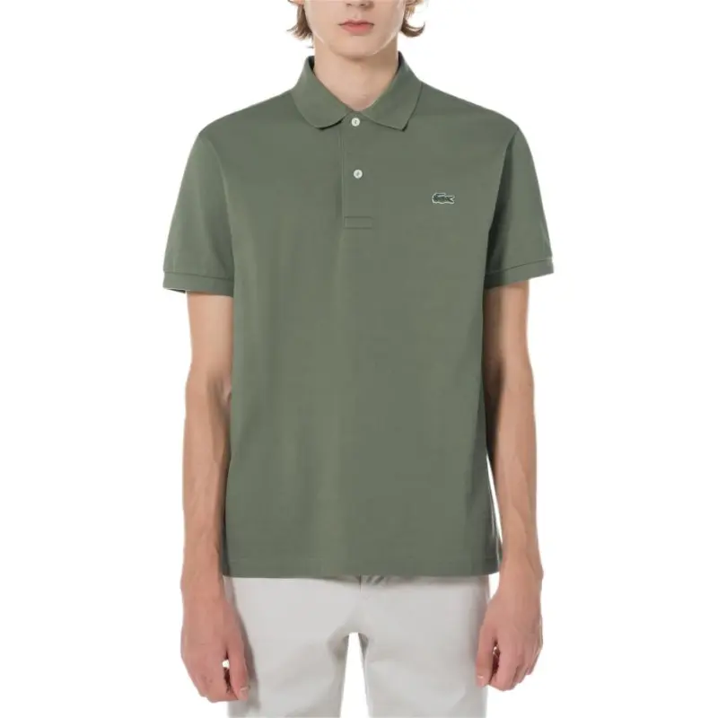LACOSTE Polo Shirt Men's Khaki Green-2