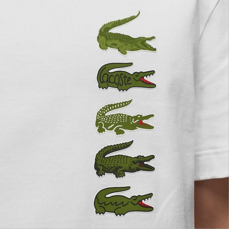 LACOSTE T Shirts Men White-3