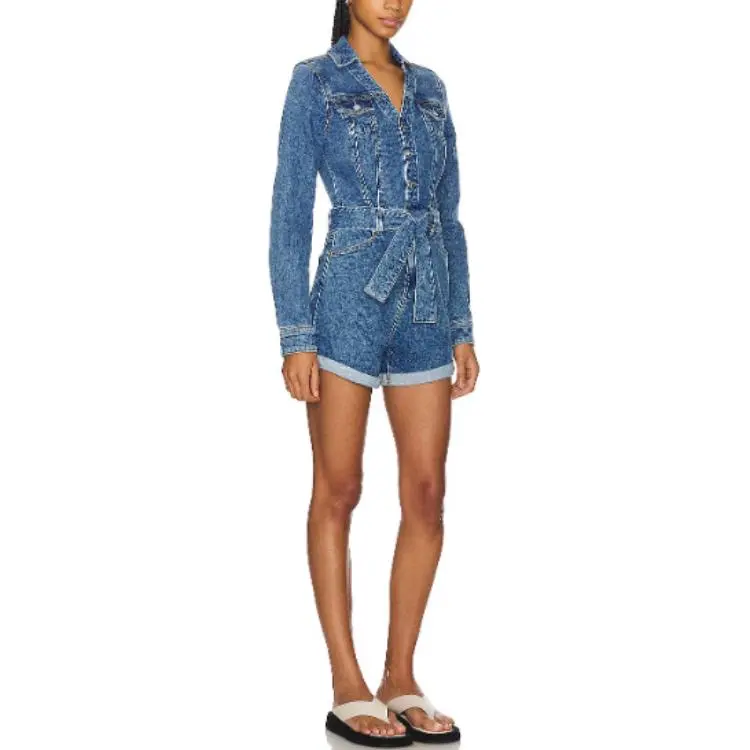 PAIGE Denim Shorts Women's Blue-2