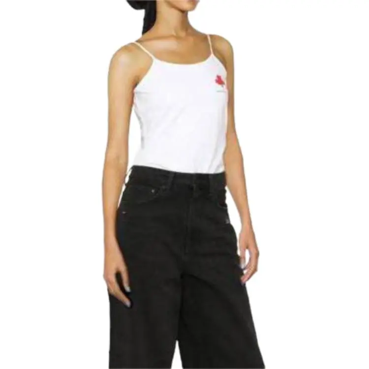 DSQUARED2 Maple Leaf Logo print Vest Top-2