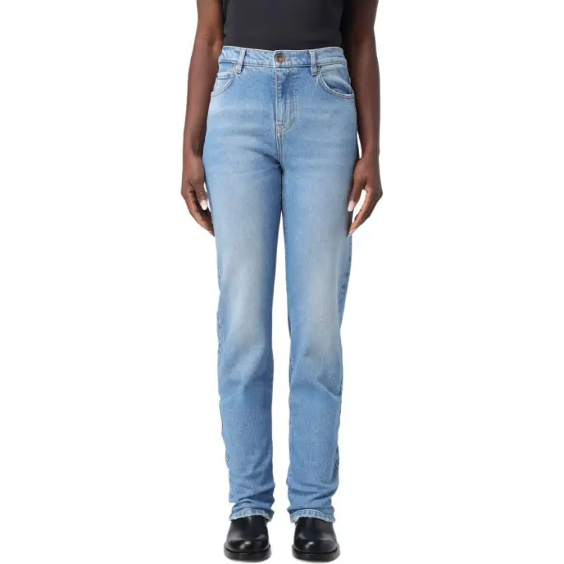 PINKO Roxanne Logo Patch Jeans-2