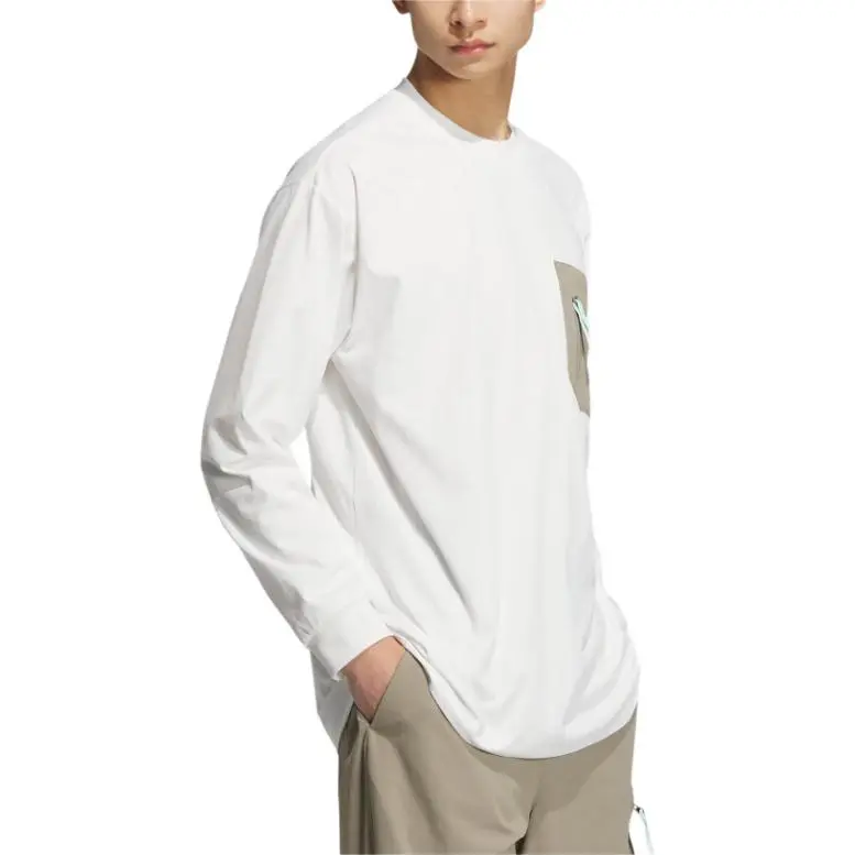 Adidas AEROREADY T Shirt Unisex Jade White-3