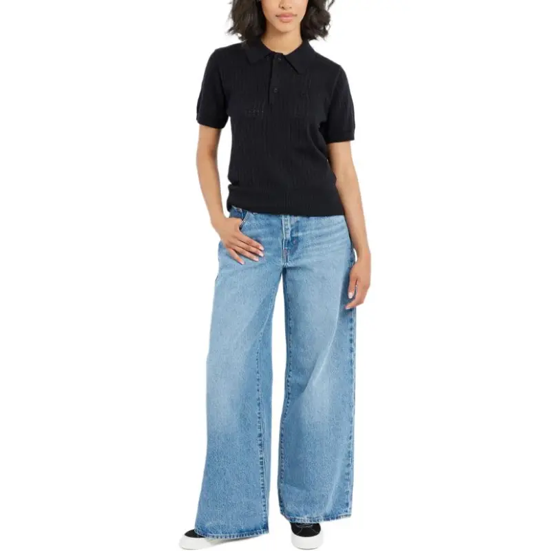 Carhartt WIP FW24 Polo Shirts Women's Black-4