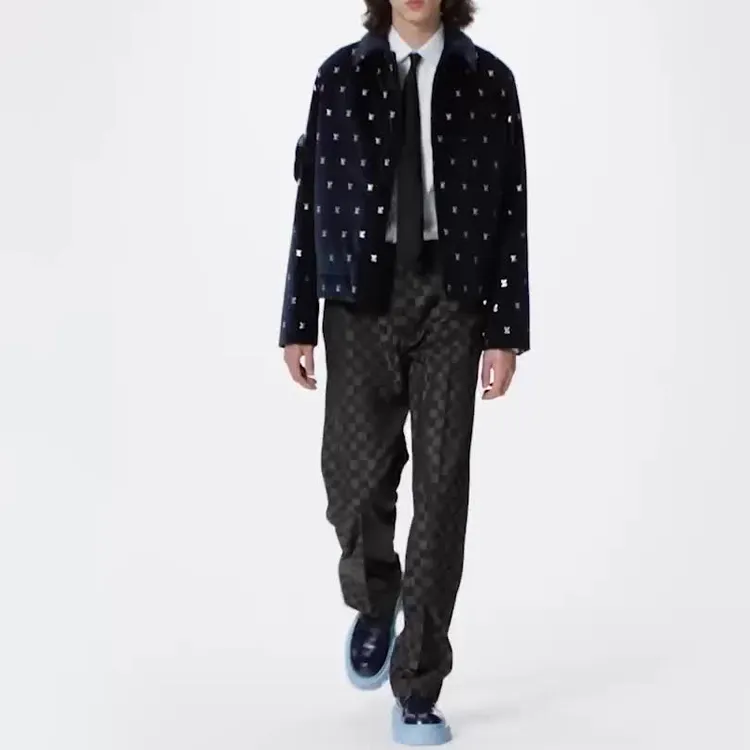 LOUIS VUITTON SS23 Jackets & Coats Men's Navy Blue-1