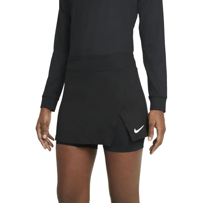 Nike Court Victory Casual Short Skirts Women's Black-3