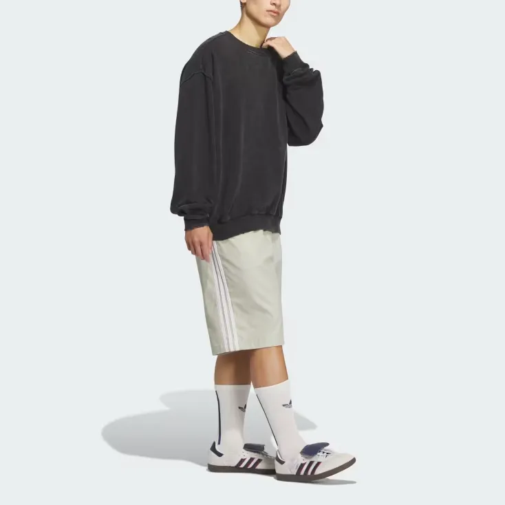 Adidas Originals x YESEYESEE FW24 BS SHORTS Casual Shorts Men's Nubby Gray-3