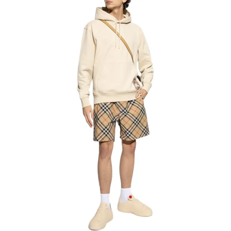Burberry Check Printed Bermuda Shorts-2