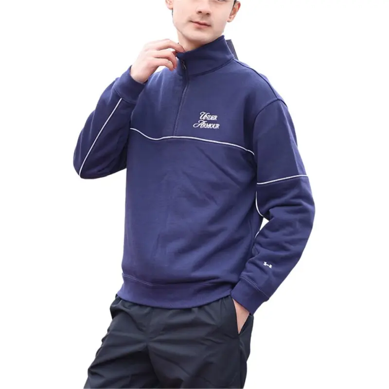 Under Armour SS25 Sweatshirt Men's Navy Blue-3