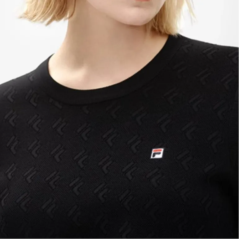 FILA Knitwear Women's Jet Black-2