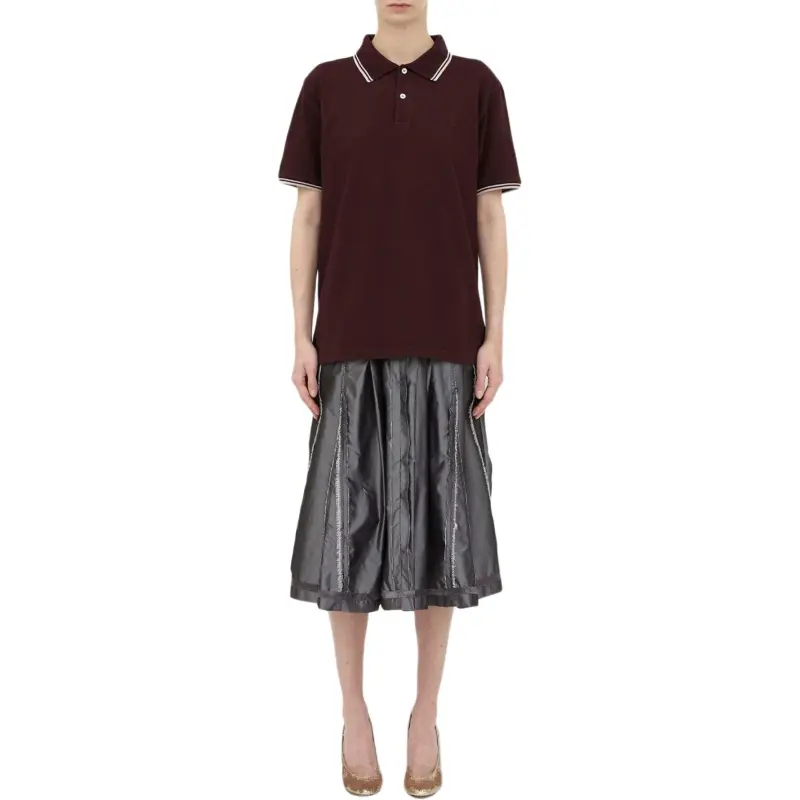 Maison Margiela Polo Shirt Men's Brick Red-2