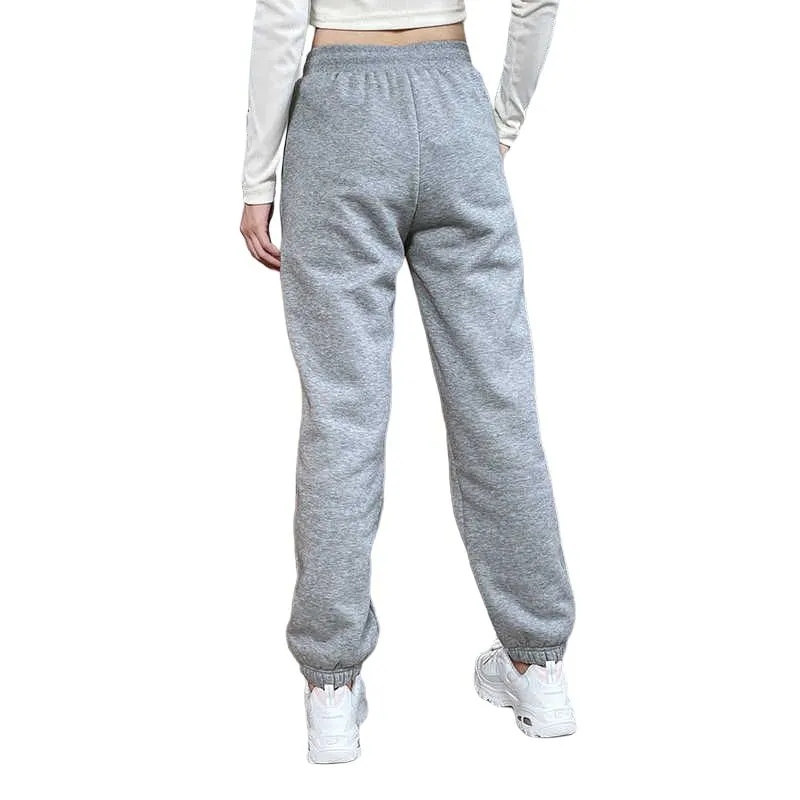 Skechers Colorful Knitted Sports Pants Women's Medium Heather Gray-3