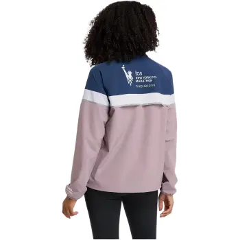 New Balance NYC Marathon FW24 Finisher Jackets Coats Women's Ice Wine Color
