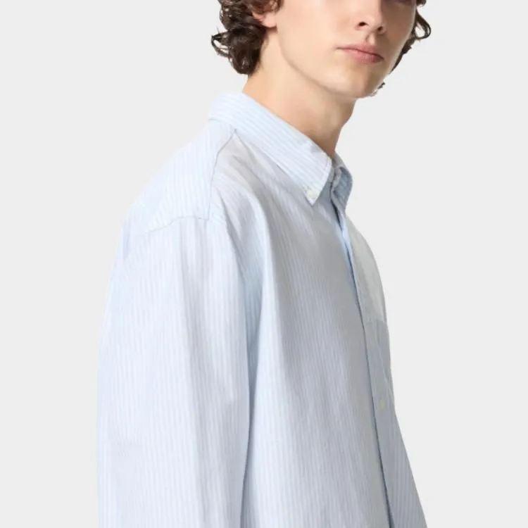 Jw Anderson X UNIQLO Shirts Unisex Light Blue-1