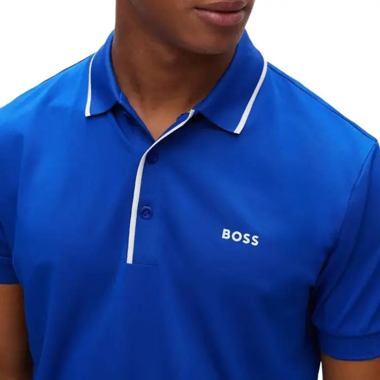 HUGO BOSS Logo Printed Polo Shirt-3