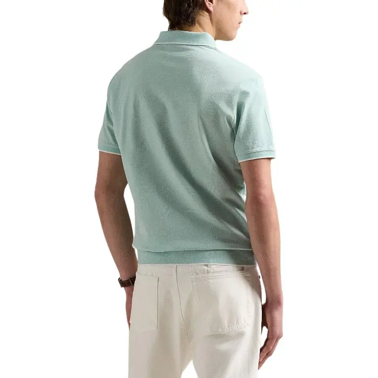 Polo Ralph Lauren Jacquard Mesh Polo Shirt-1