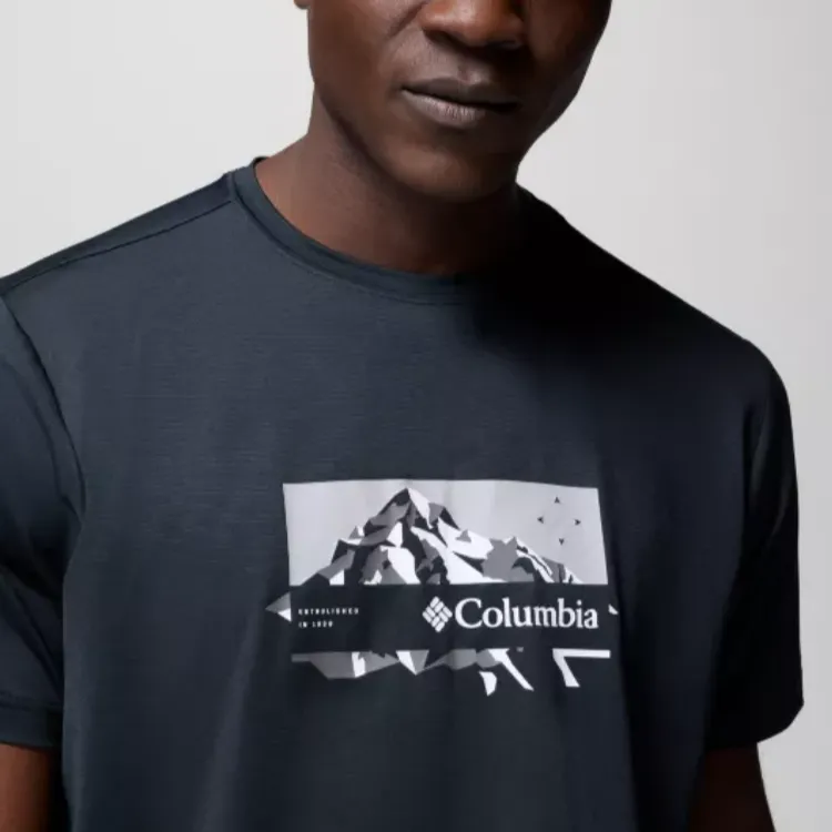 Columbia T Shirts Men Black-1