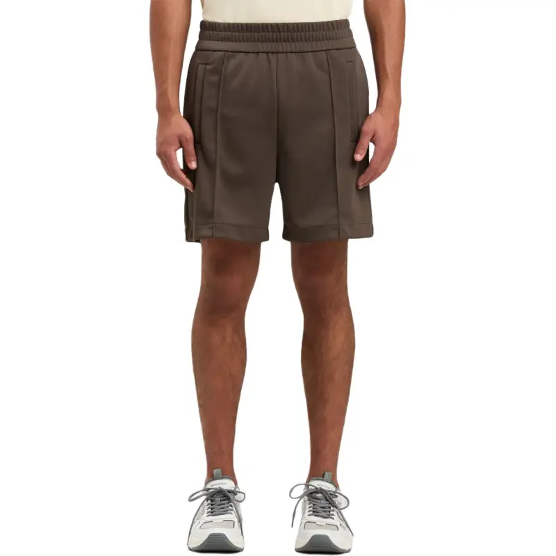 PALM ANGELS Logo Track Shorts-4