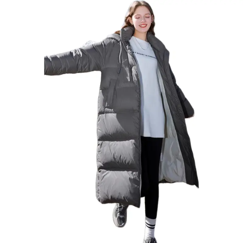 3COLOUR Down Jacket Women's Stone Gray-4