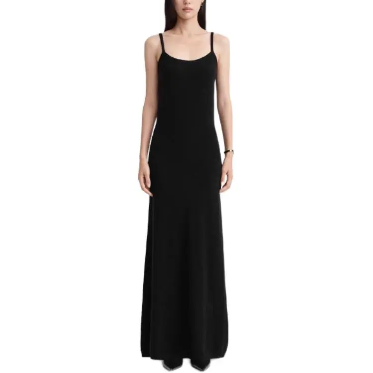 TOTEME Sleeveless Ribbed-Knit Maxi Dress-2