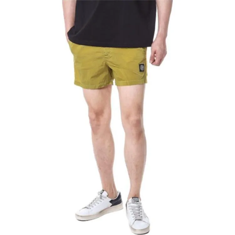 STONE ISLAND SS23 Casual Shorts Men's Yellow-5