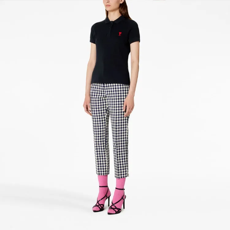 AMIPARIS Polo Shirts Women's Black-1