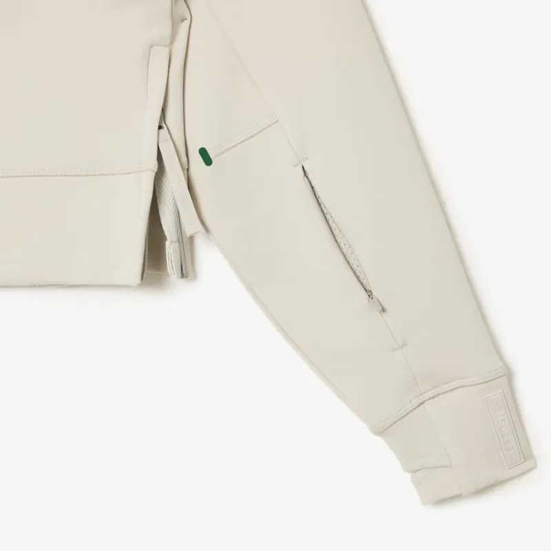 LACOSTE Cropped Hooded Sweatshirt-4