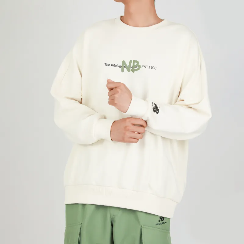 New Balance Sweatshirt Men's Ivory-2