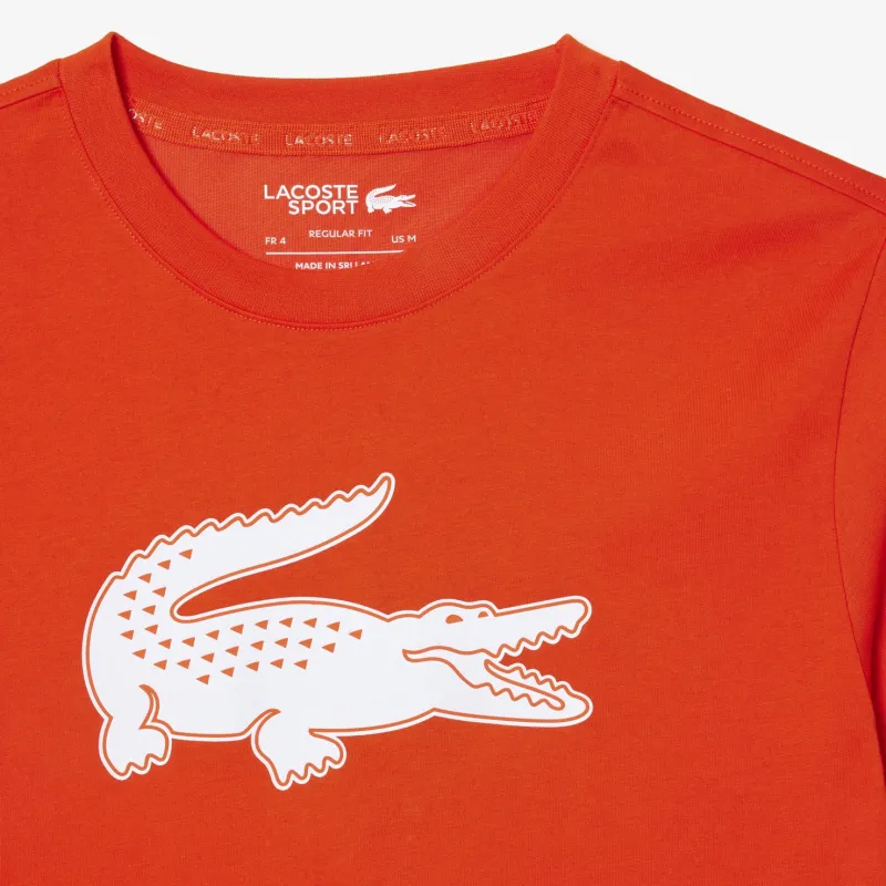 LACOSTE T Shirts Men Orange-3