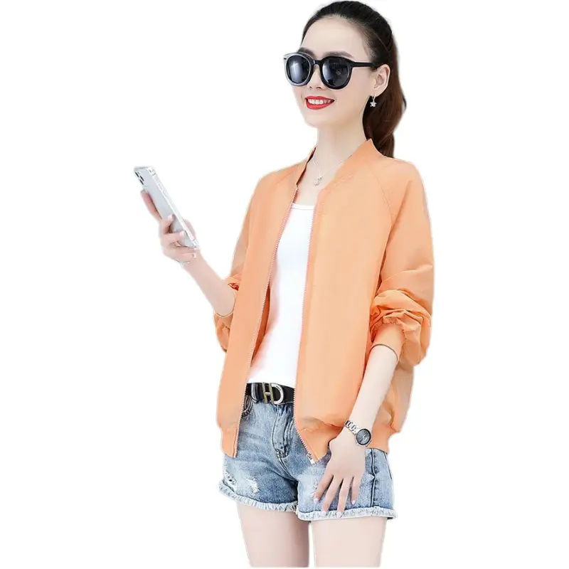 Flowers In Water Cropped Coat Women's-5
