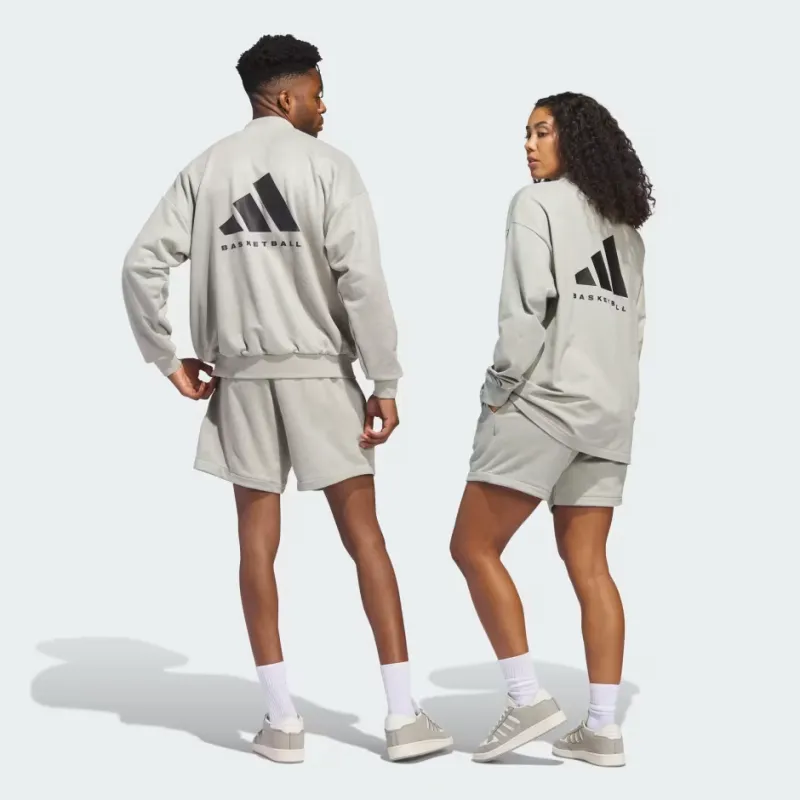 Adidas THE 2024 COLLECTION Basketball Shorts Unisex Sesame Seeds Earth Tone-4